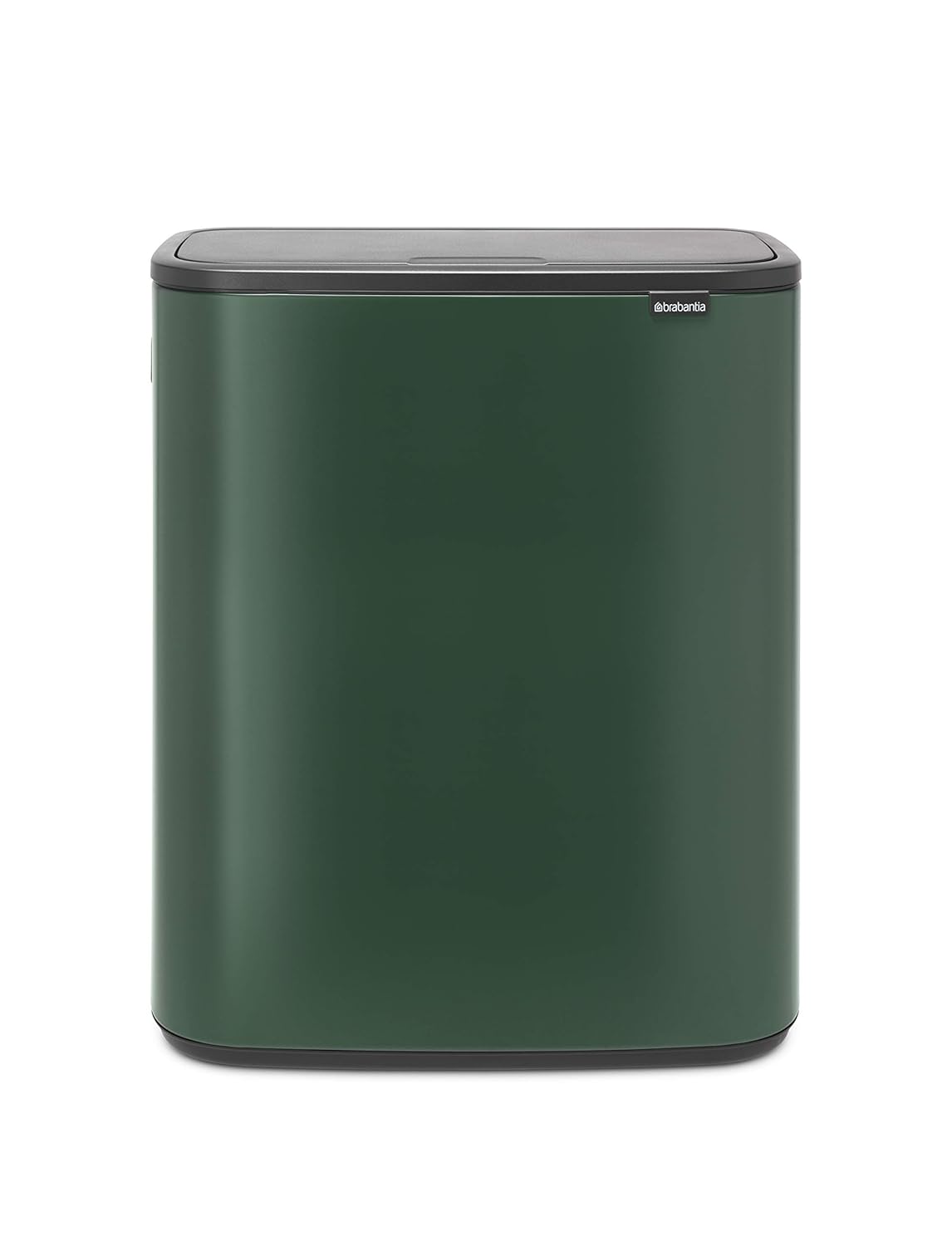 Brabantia Bo Touch-Top Trash Can in Pine Green