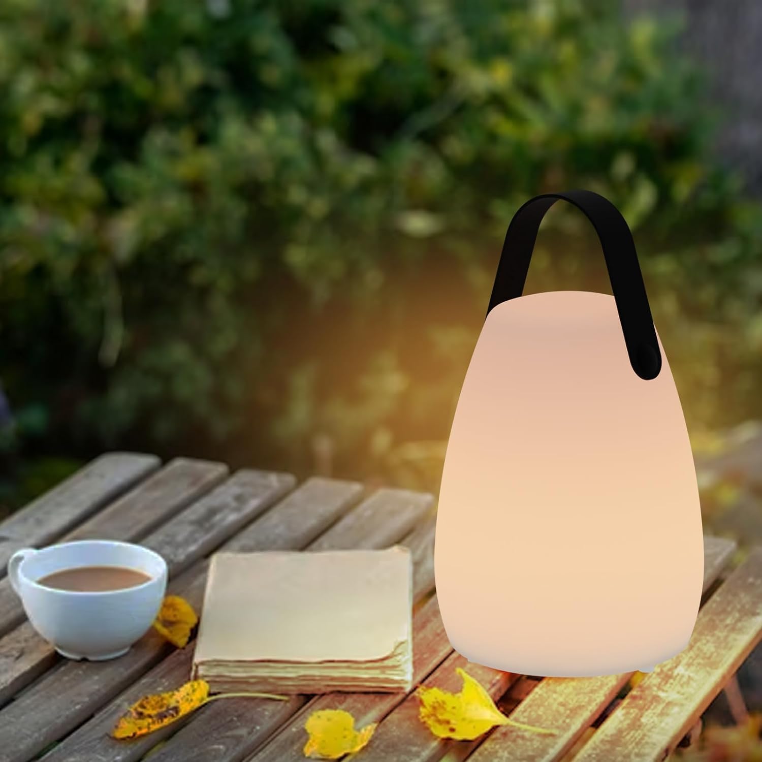 YUCHAO WONOER Portable Rechargeable lamp-16 Color Changing Small Cute Night Light for Kids Bedside Lamp Bedrooms/Home,Lantern for Camping/Outdoor/Tent