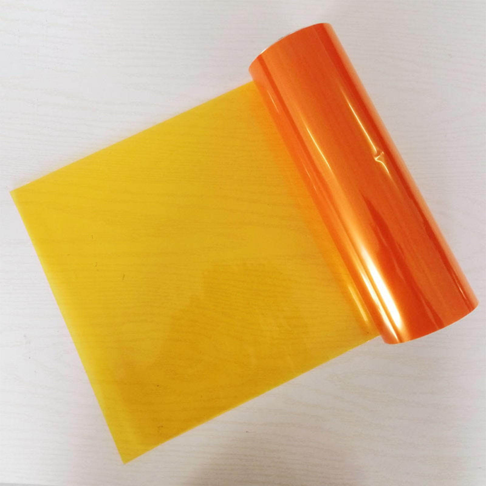 Pellicola Per Fari Auto Arancione | 30x200 Cm, Autoadesiva - Per Fari, Fanali E Luci, Facile Applicazione - Foto 4