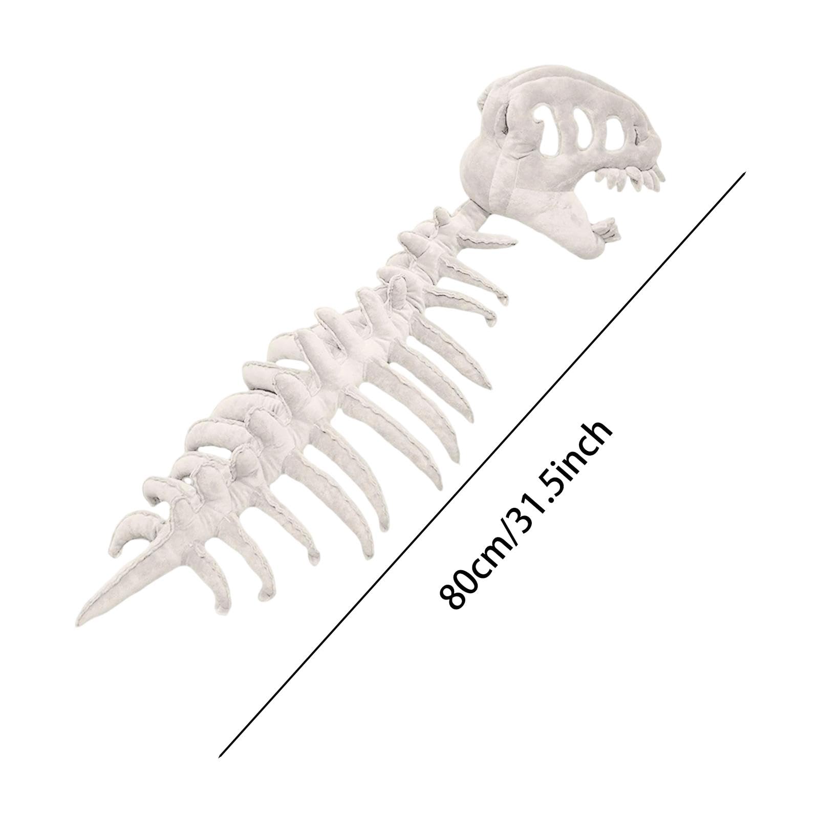 Qianly Accessori realistici per costume da scheletro di dinosauro per Halloween, cosplay.