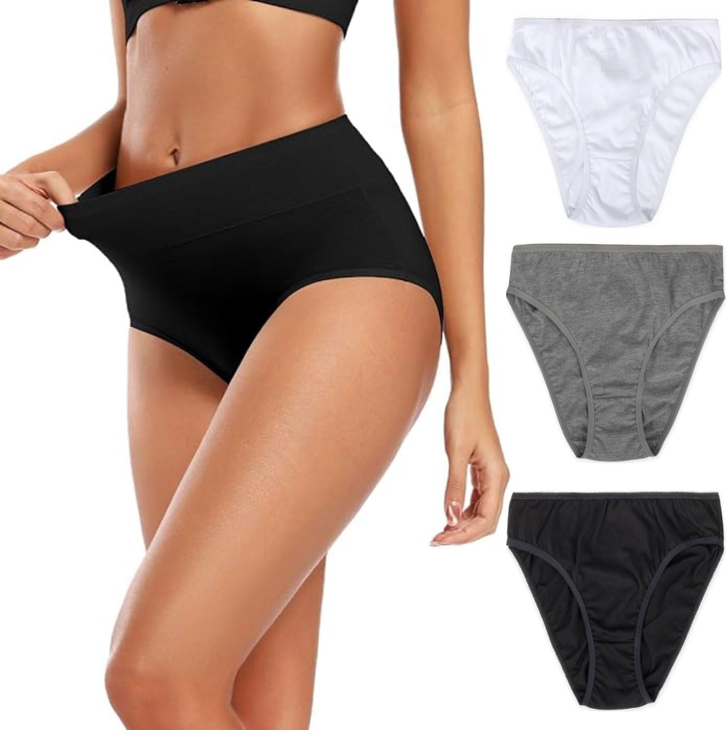 Trail maker Bulk Women’s Underwear for Homeless, 50 Pack Bulk Women’s Briefs for Shelters, Disaster Relief