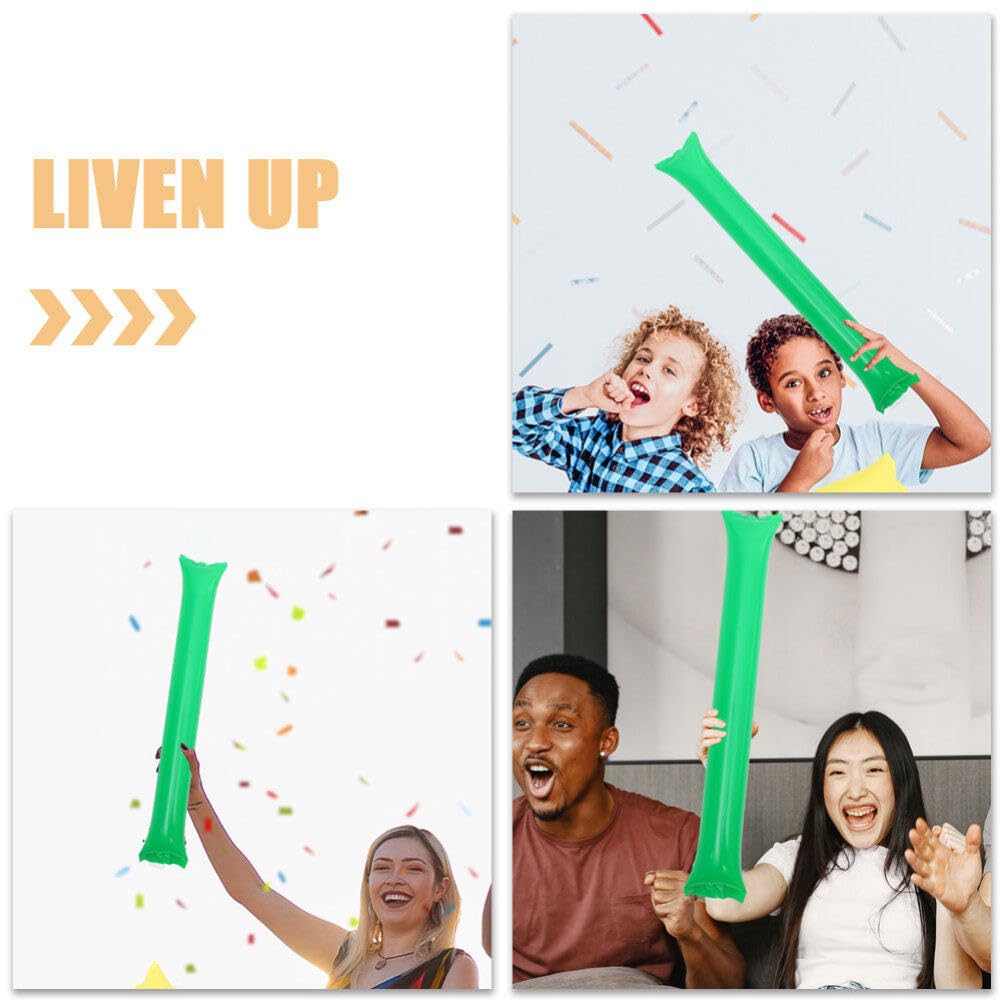 Bastoncini Gonfiabili Da Tifo - 20 Pezzi - Per Eventi Sportivi E Feste