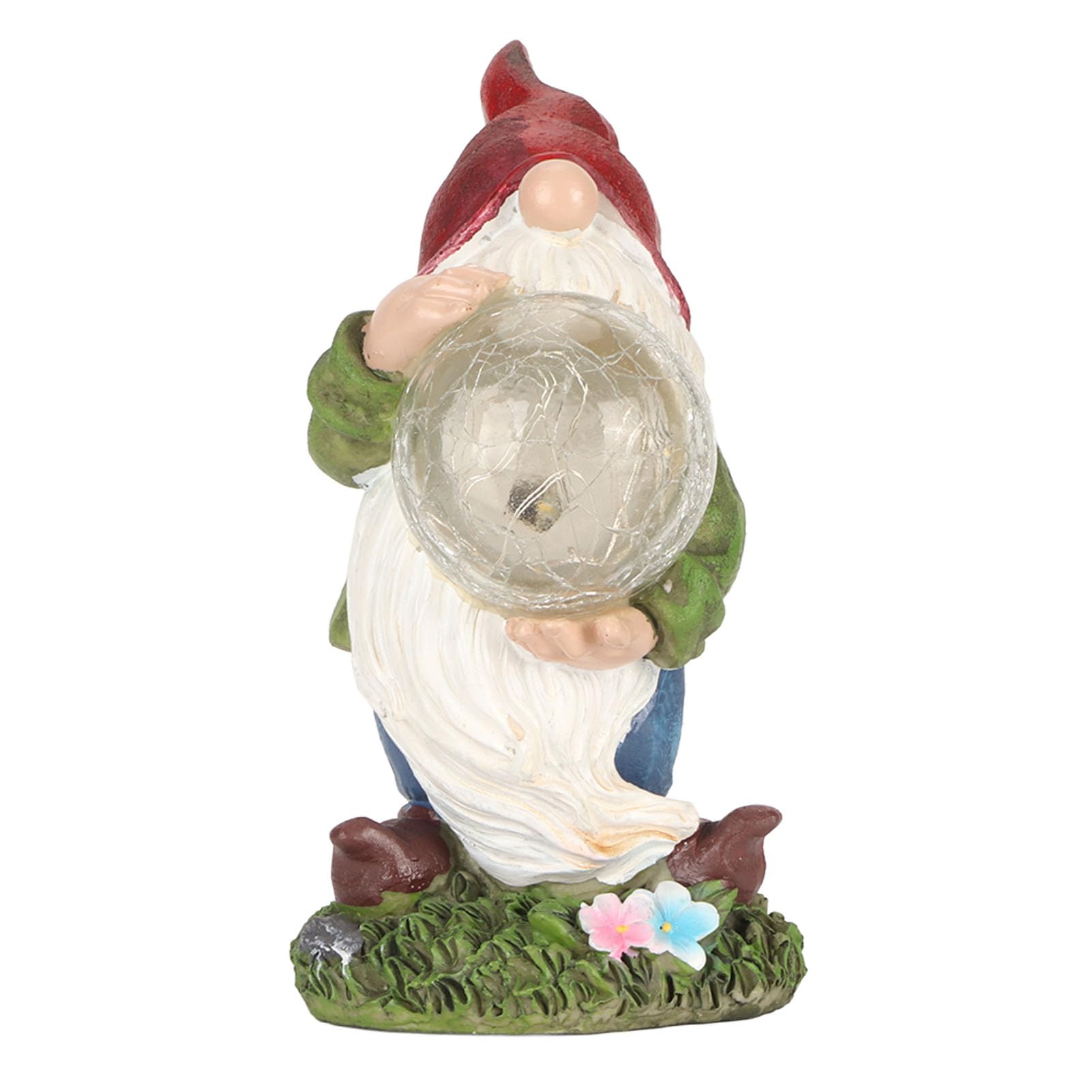 Statue de gnome solaire Pilipane pour éclairer une cour trop sombre la nuit