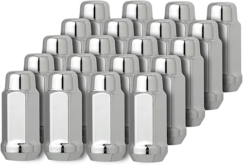 DPAccessories LCB4B8H-2--04PAR tuercas para automotores, Cromado