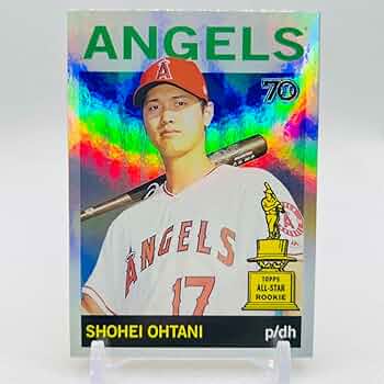 Amazon.co.jp: レア 2021 Topps キラ フォイル Rookie Cup 大谷