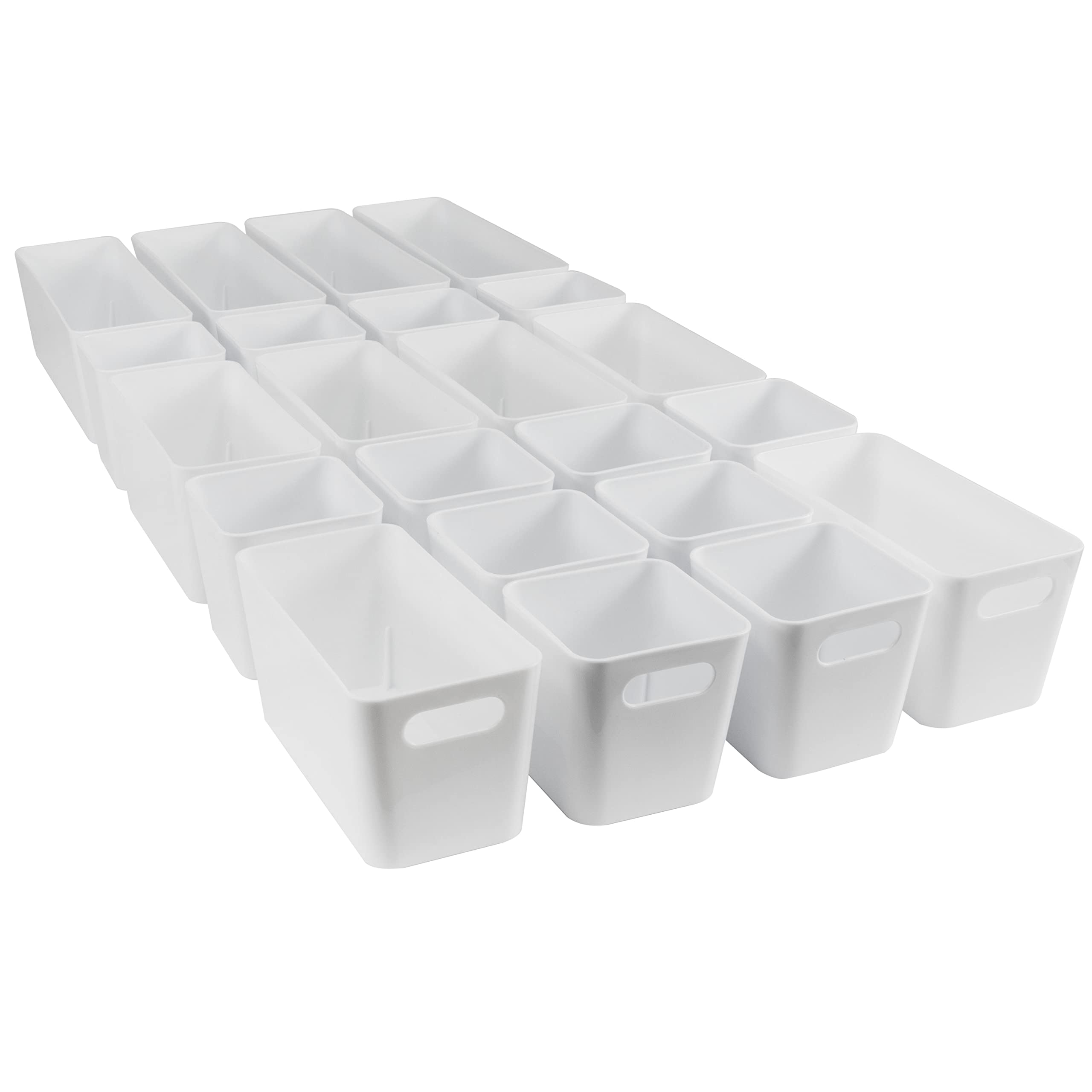 22-częściowy organizerów 10cm wysokości 3 rozmiarach biały wkład 90x40cm