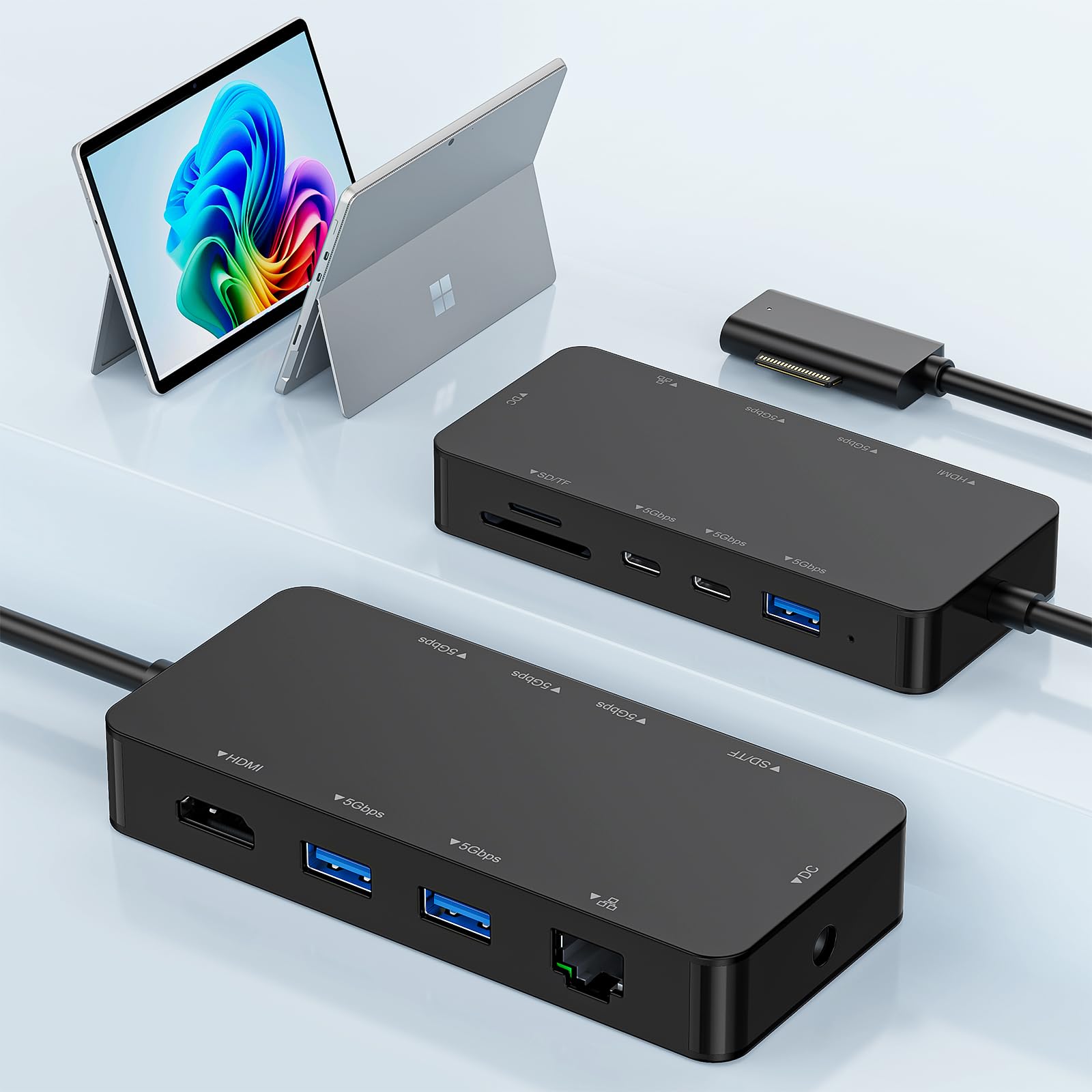 11-in-1 Surface Proドッキングステーション 4K Amazon | Surface ドッキングステーション 11-in-1 Surface Dock 2 4K