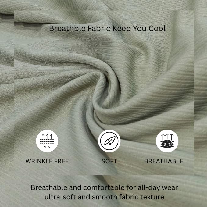 Image of GRECIILOOKS Men's Polycotton Regular Fit Casual Shirt | Stylish | Printed | Solid | Short Sleeve | Trendy (Available in Plus Size)