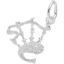 Bagpipes Charm, Charms for Bracelets and Necklaces