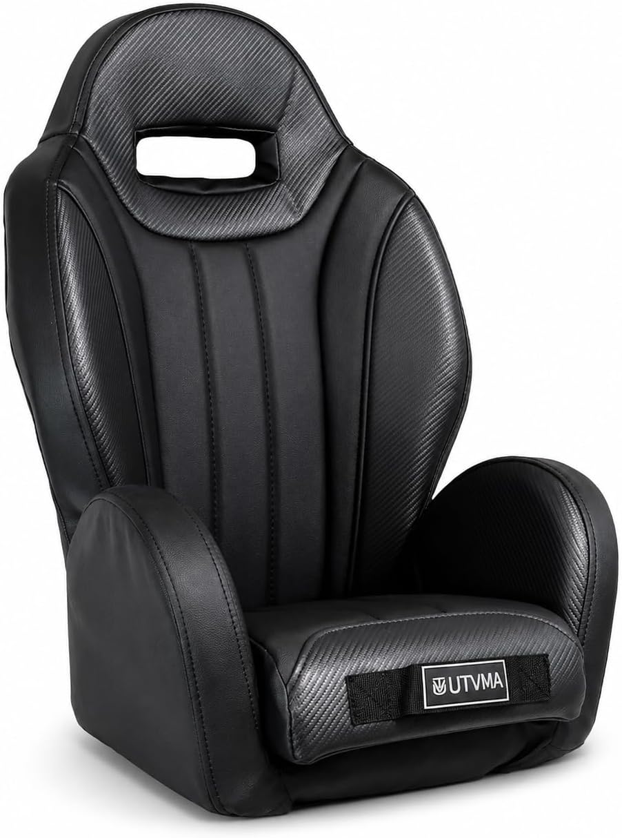 UTVMA Mini Bucket Seat for Kids - Durable UTV Child Car Seat - Extra Comfort UTV Booster Seat - Harness Compatible UTV Seats - Easy Install