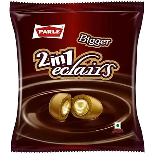 Parle 2 In 1 Eclairs Toffee, 201.96gm