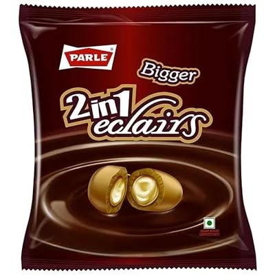 Parle 2 In 1 Eclairs Toffee, 201.96gm