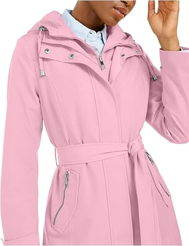 Miniatura 2 de Nautica Chubasquero con capucha para mujer con cinturón