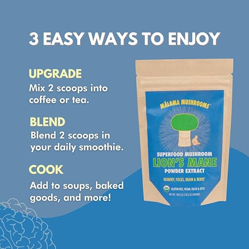 Miniatura 4 de Extracto de polvo de hongo melena de león