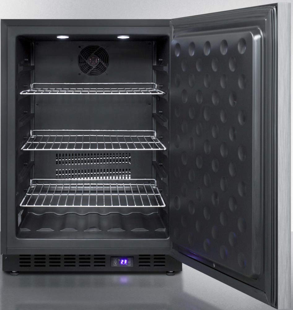 Summit Spff51ossshh Outdoor Undercounter Freezer, Stainless Steel on Fridge.com - View 3