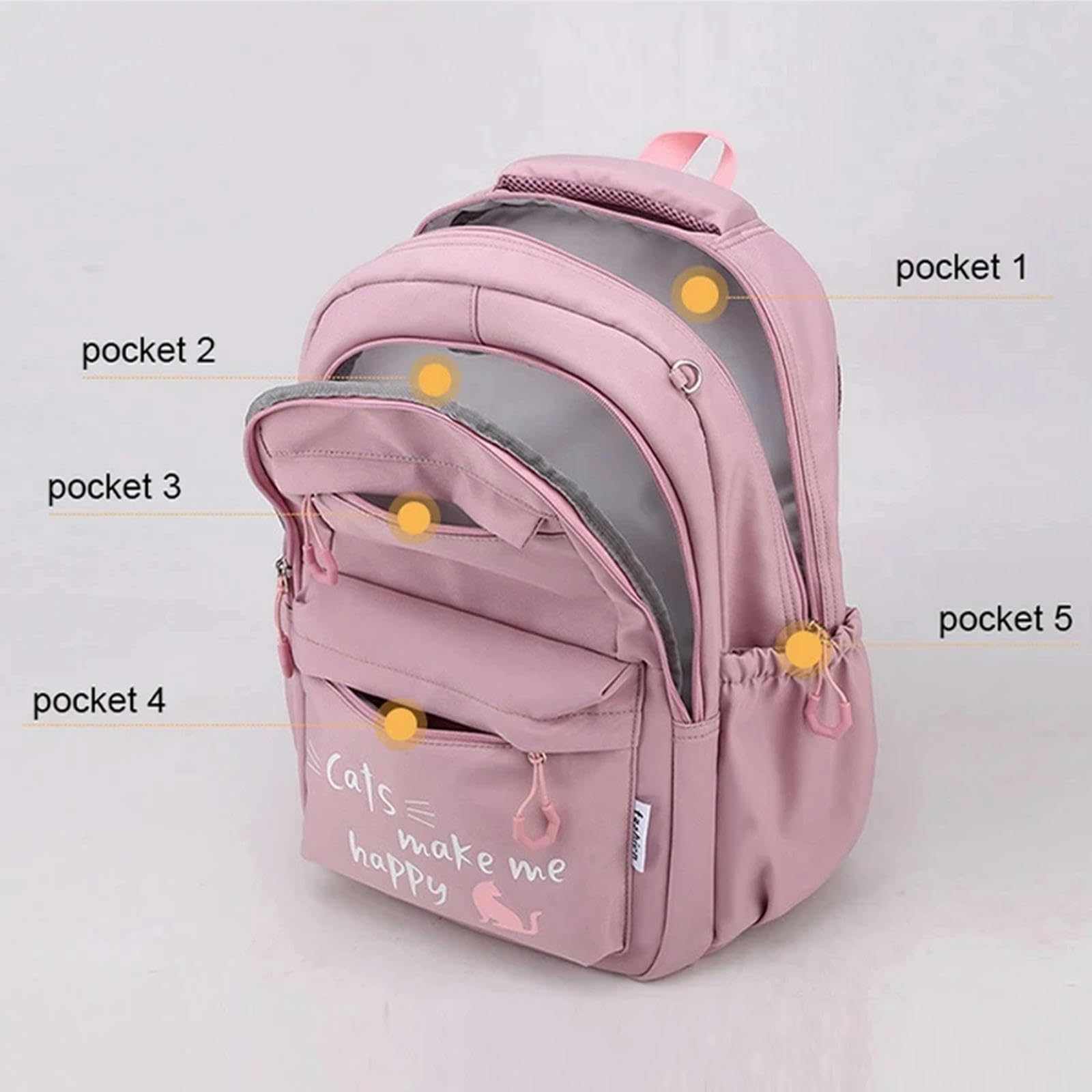 NOGRAX Cartable Sac À École De Fille Sac À Dos Adolescent Adolescents Sacs À École D'École Primaire Sac À Dos