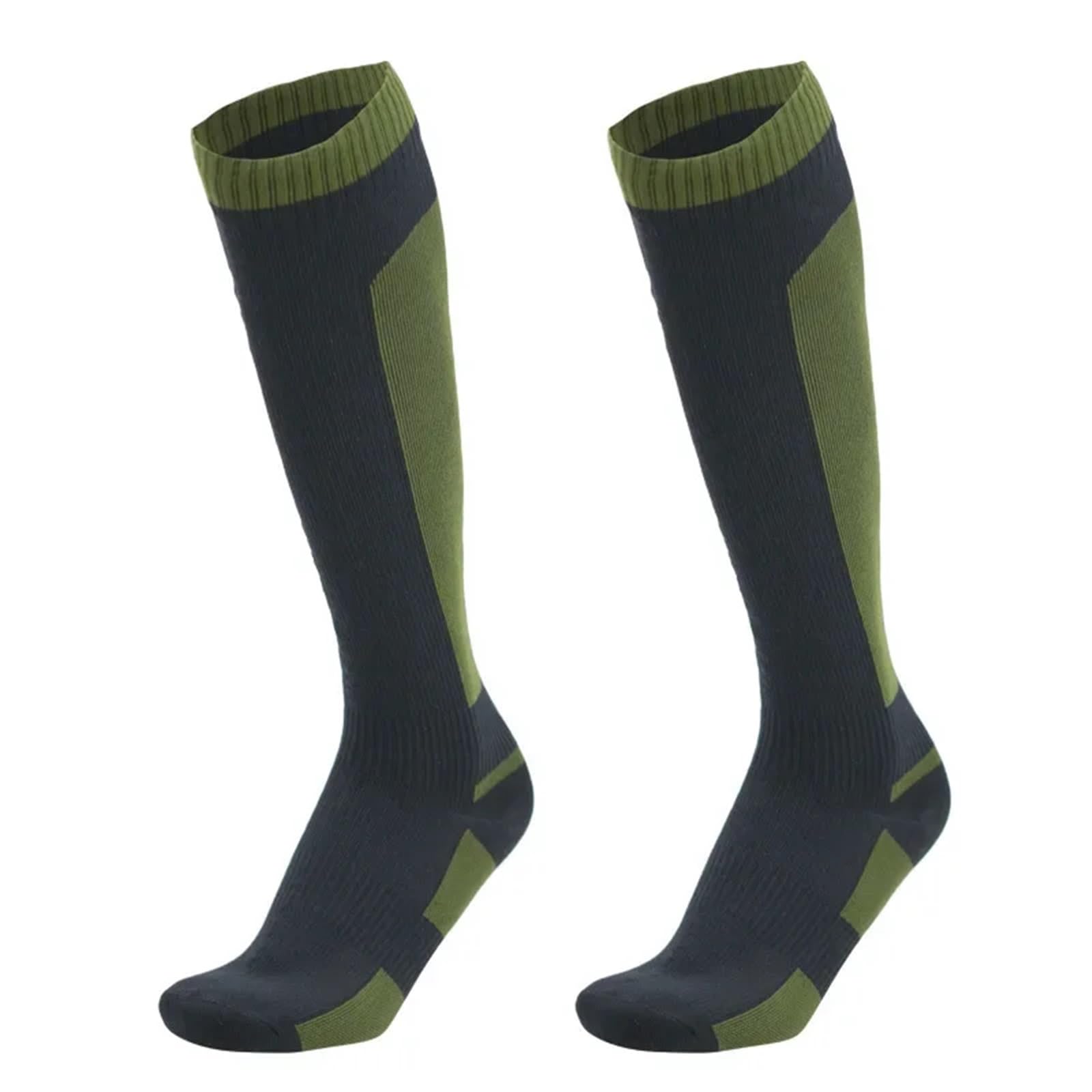 Wasserdichte Socken Knee high Waterproof Socks Hiking Wading Outdoor Camping Cycling Skiing Mountaineering Warm Long Sock FüR Wie Laufen