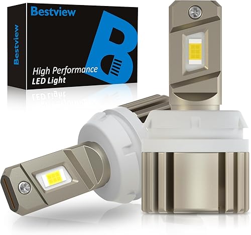 Bestview Bombilla 3156 3157 para luz de marcha atrás  21 W, 5600 lúmenes, 3056, 3057, 3457, 4157, bombillas LED de marcha atrás para camión, chip
