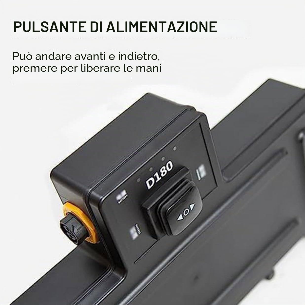 Pinna motorizzata elettrica da 288 W 12 V con sistema di propulsione propulsore subacqueo - Tavola da surf e motore SUP a batteria per kayak, barche da pesca, tavole da paddle (4-5 km/h)