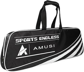 バドミントンラケット（収納袋つき） Amazon.co.jp: バドミントン ラケットバッグ テニス 2-3本入れ