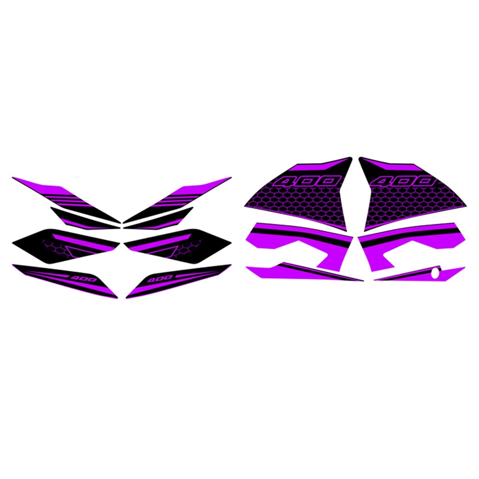 for Kawasaki for NINJA400 for Ninja 400 2018-2023 2018 2019 2020 2023 for Motorcycle Accessories Fairing Sticker Whole Car Kit