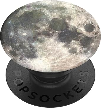 PopSockets 800454 PopGrip - Expanding Stand and Grip with Swappable Top - Moon