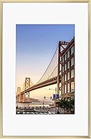 Vista 58 de Frametory, marco de fotos de aluminio de 16x20 - Marco negro de 16 x 20 con alfombrilla extraíble para foto de 11 x 14 - Marco de metal duradero