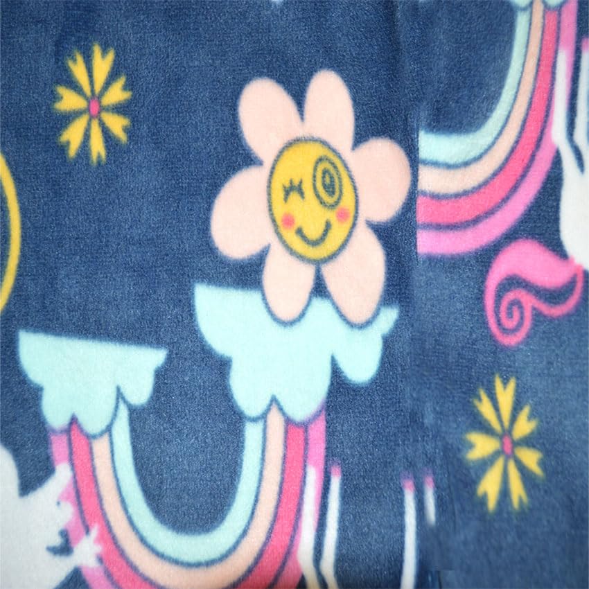 Komar Kids Girls Pink Unicorn Pajama with Matching Doll Pajama3