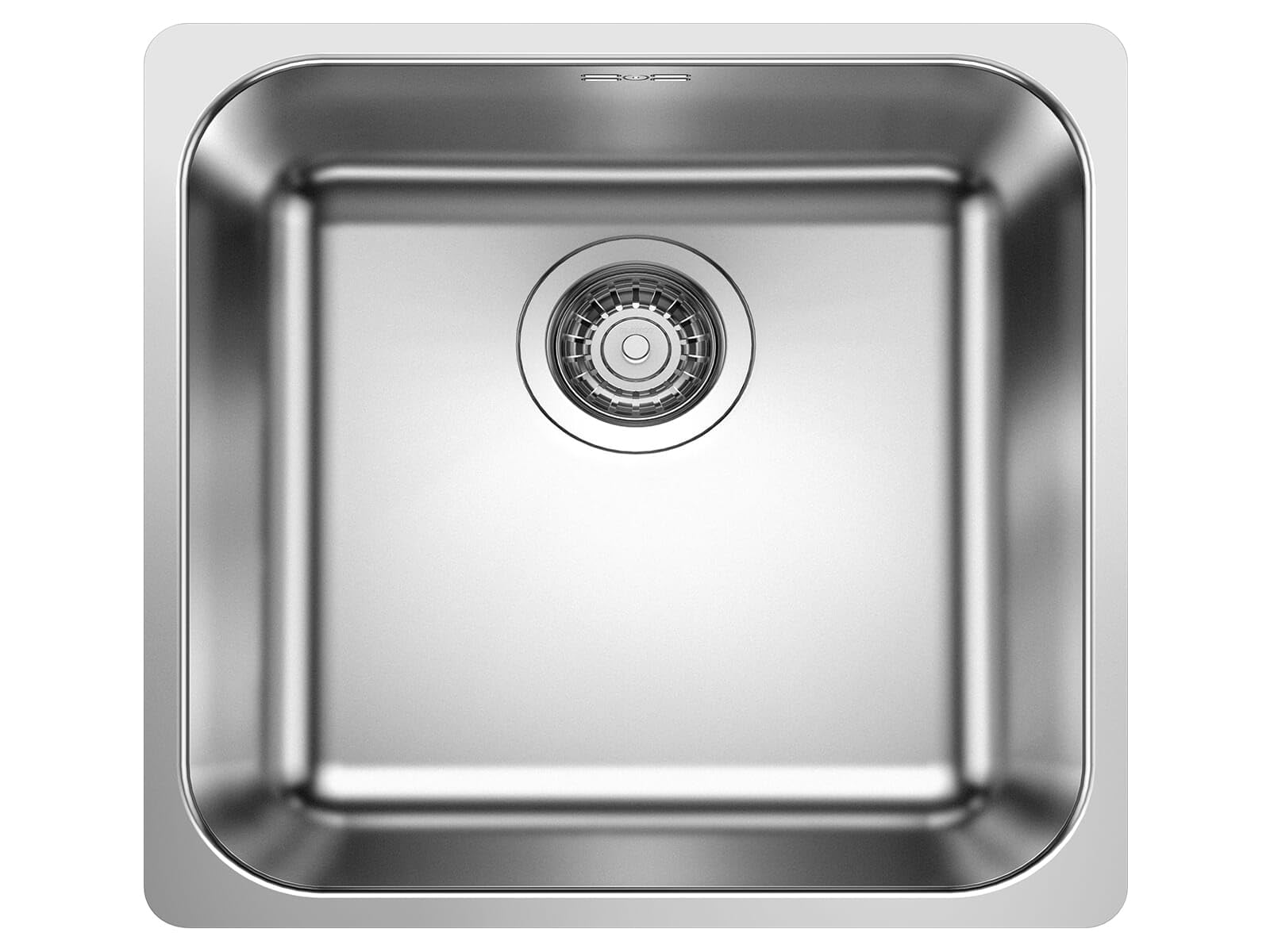 BLANCO SUPRA 400-IF – Lavello da cucina in acciaio inox per basi di larghezza di 45 cm – Bordo piatto IF – 523356