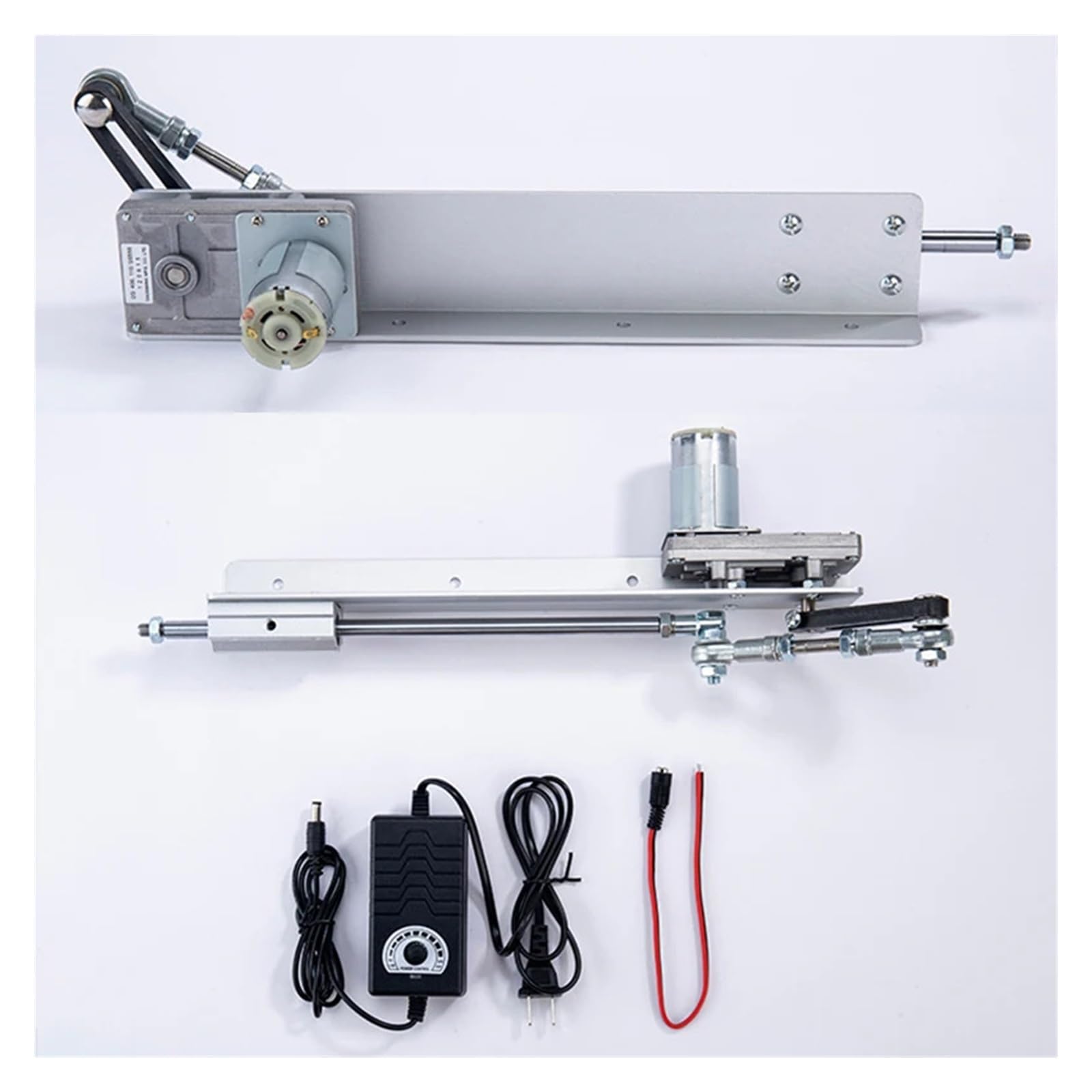 Toplionace DC 24V Reziprok-Schwenkmotor – 35/60/90° Linearmotor Mit Netzteil & Drehzahlregler, 35 U/min