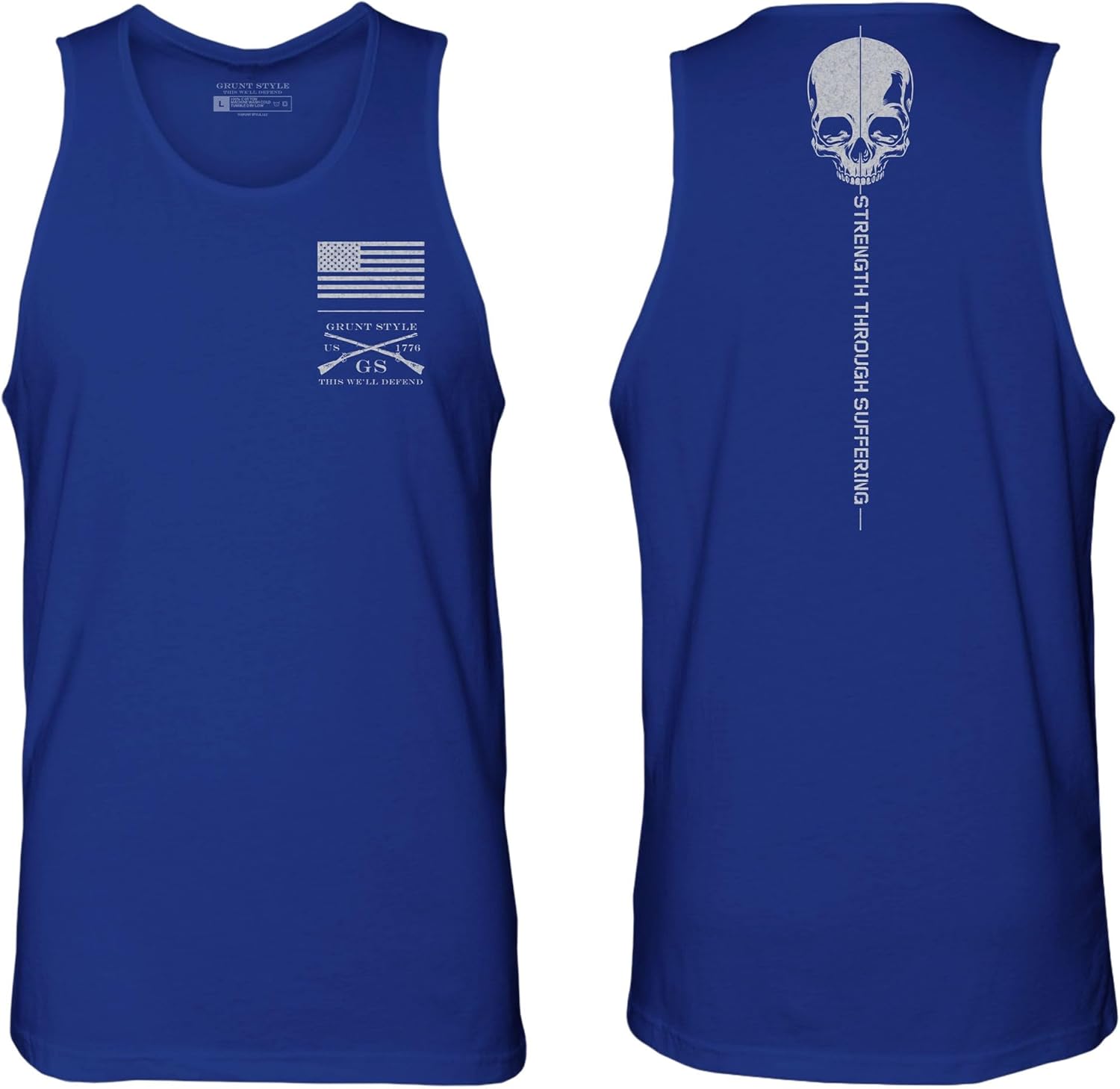 Grunt Style Strength Through Suffering Men's Tank Top