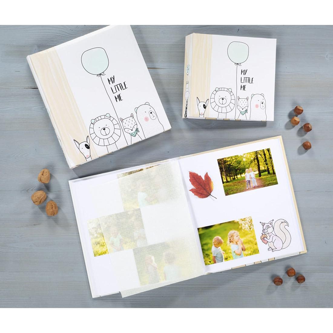 Hama Bookbook Album My Little Me, 29 x 32 cm, 60 Pages, Max: 300 Photos 10 x 15 cm, standard, Multi-Coloured