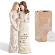 Storieme Sister Birthday Gifts from Sister Bestie Friendship Gift for Women - Hand-painted Sister Figurine Decor
