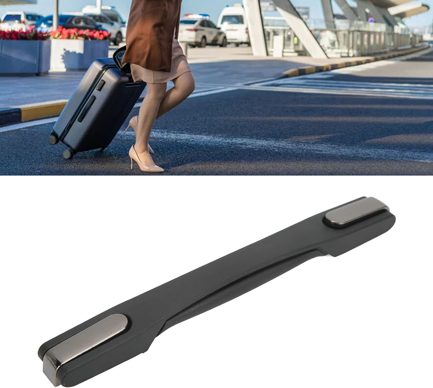 Luggage Handle Replacement Parts, Plastic Luggage Case Pull Handle Grip
