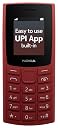 Nokia All-new 105 Single Sim Keypad Phone with Built-in UPI Payments, Long-Lasting Battery, Wireless FM Radio | Red gallery image