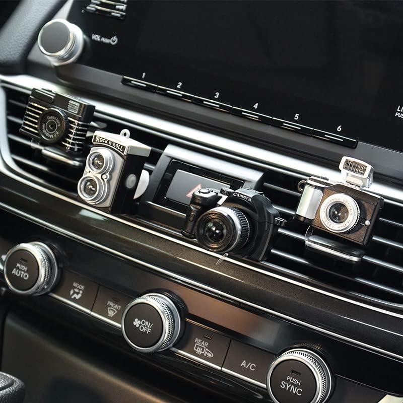 Miniatura 2 de AONUOWE Ambientador de aire para coche con flash, lindo difusor de fragancia para automóvil, clip de ventilación, accesorios kawaii, decoración