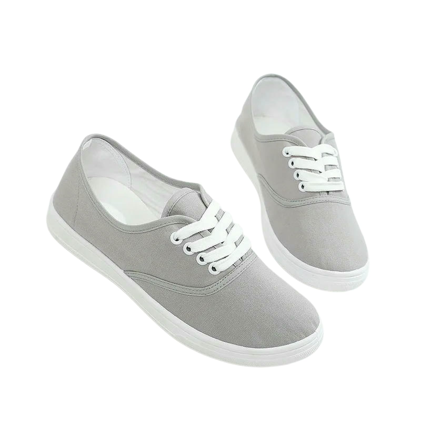 Sneaker Donna Tela,Scarpe da Ginnastica Casual da Donna, Ballerine Basse, Stile Vintage Femminile