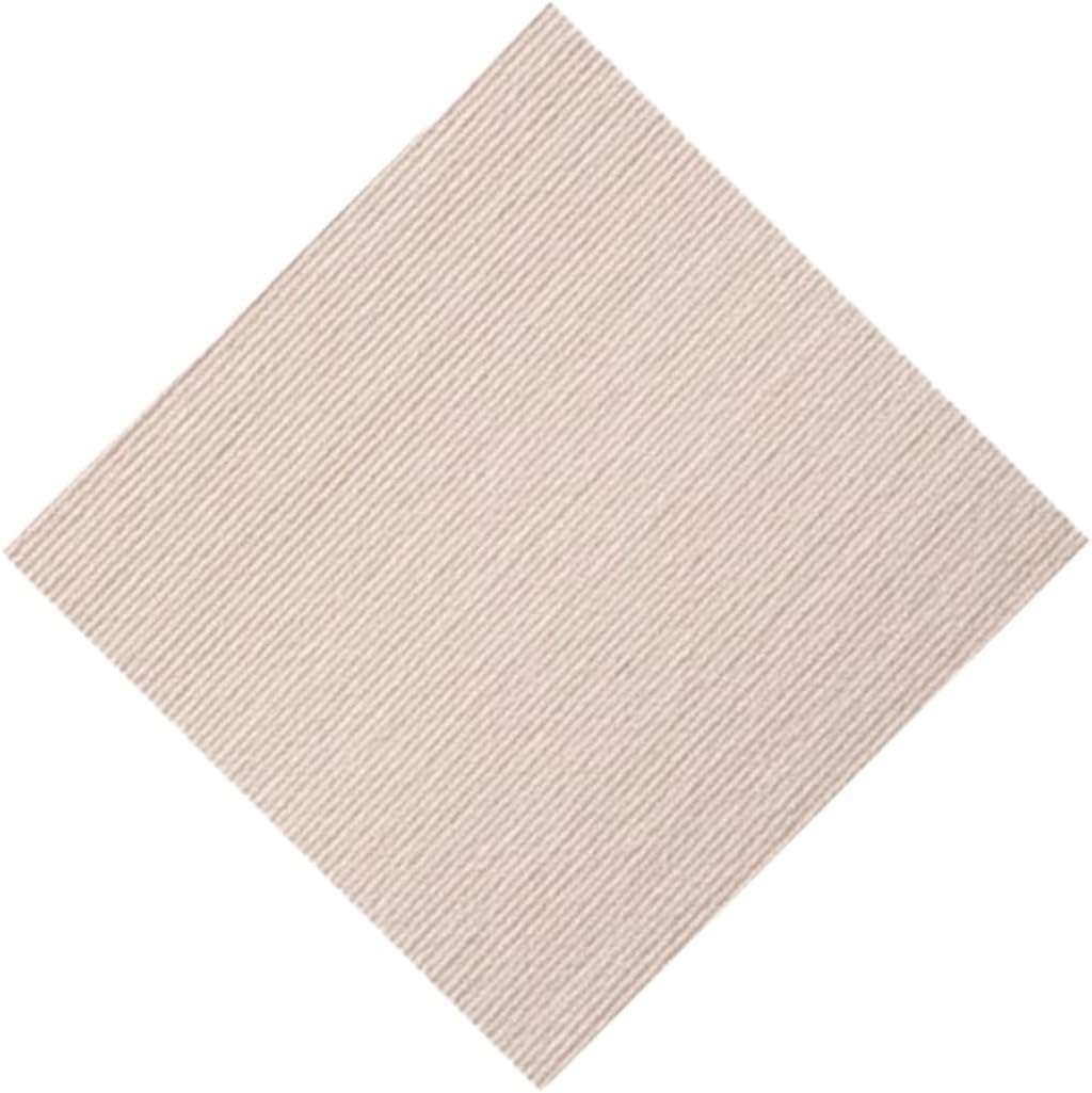 Dalles de Moquette for la Maison 12 pièces à décoller et à Coller, Dalles de Moquette Auto-adhésives 20 Pouces, Dalles de Sol antidérapantes, Aspect sans Couture, Installation Facile(Beige)