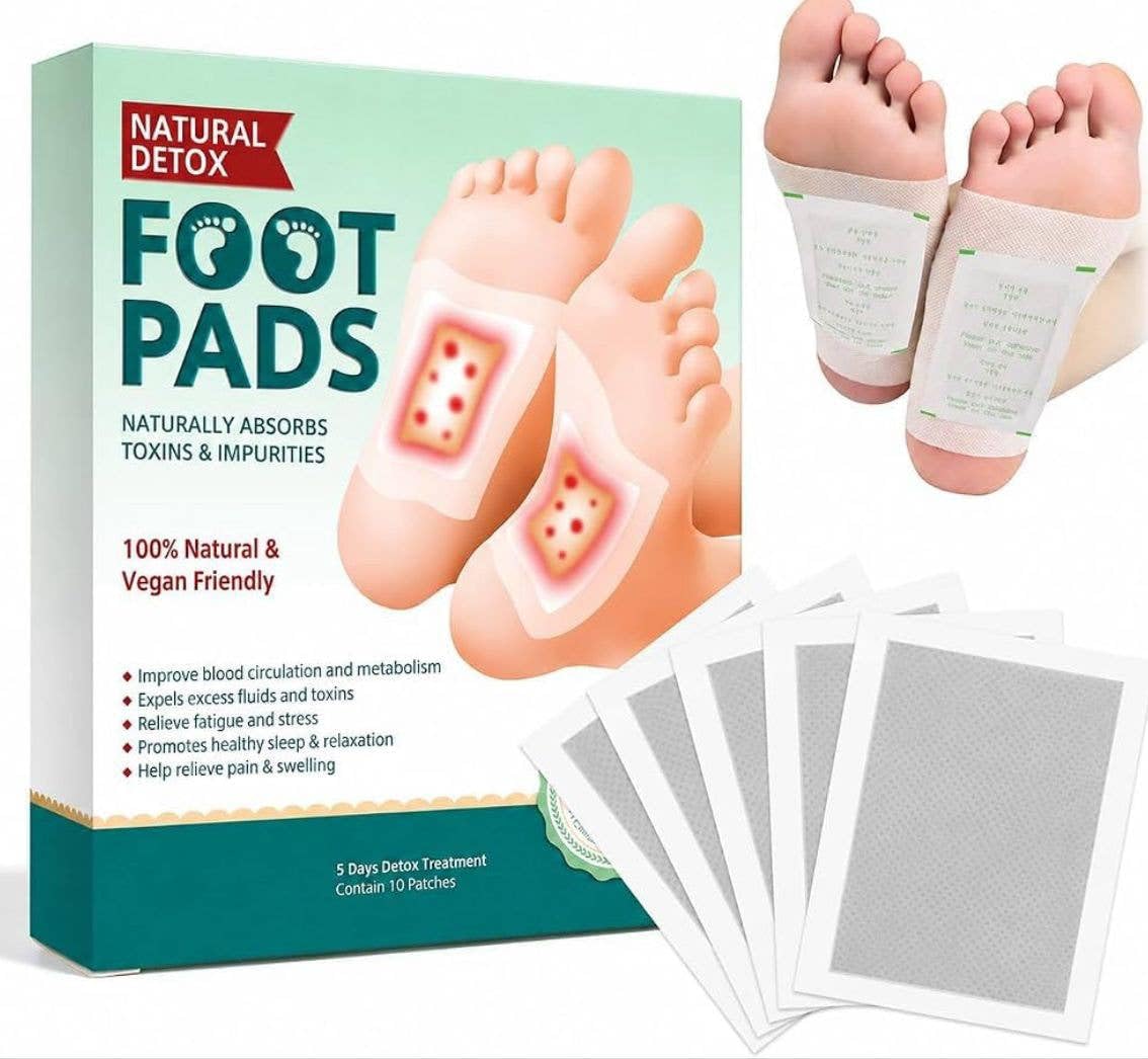 Men & Women Herbal Detox Foot Patches For Overnight Relaxation, Refreshing Comfort And Daily Wellness Support (Pack Of 30)-image-40