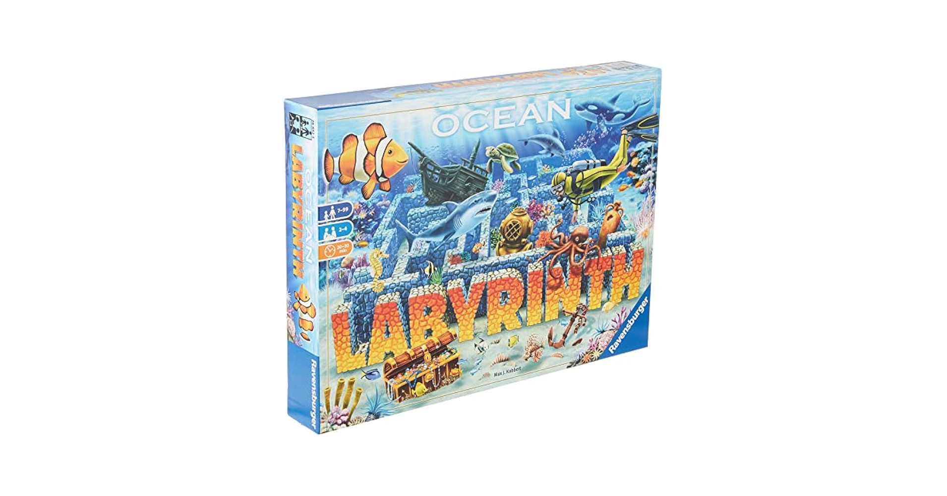 ラビリンス オーシャン (Labyrinth: ocean) ボードゲーム ggw725x Amazon | カワダ(Kawada) ラビリンス オーシャン (Labyrinth
