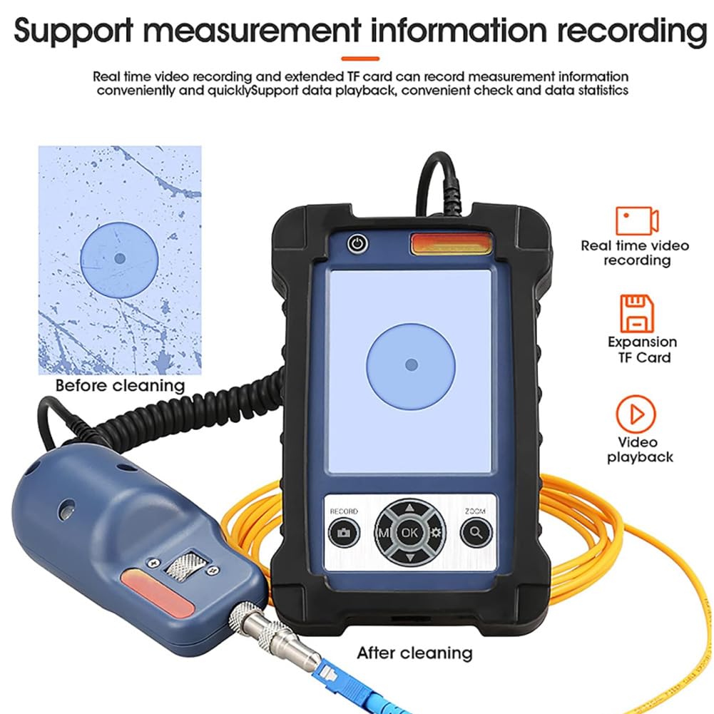Fiber Optical Inspection Fiber Optic Inspection Equipment Viavi FiberChek Fiber Optic
