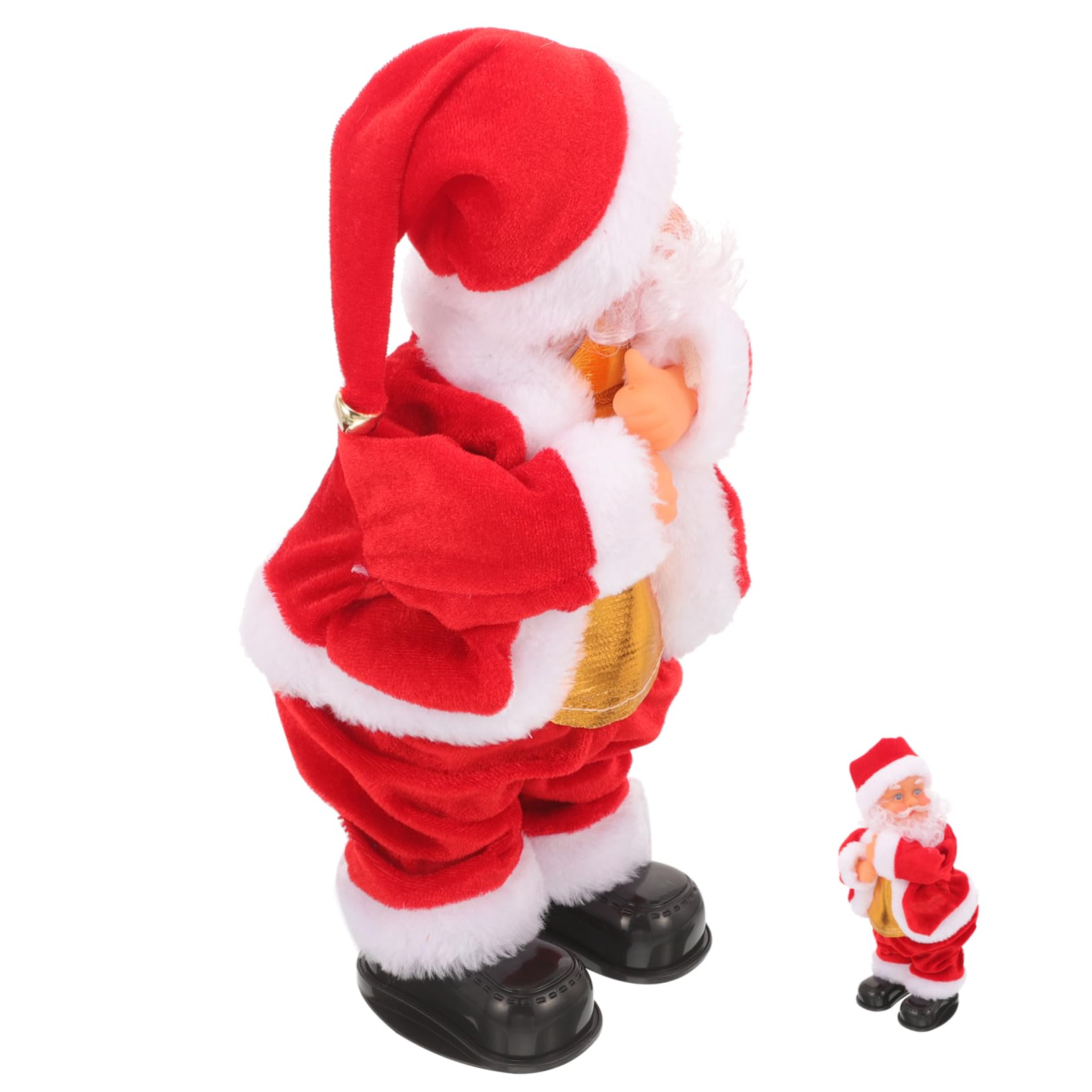 VICASKY Animated Handstand Santa Claus Toy Electric Christmas Doll Boys and Girls Santa Claus Decoration