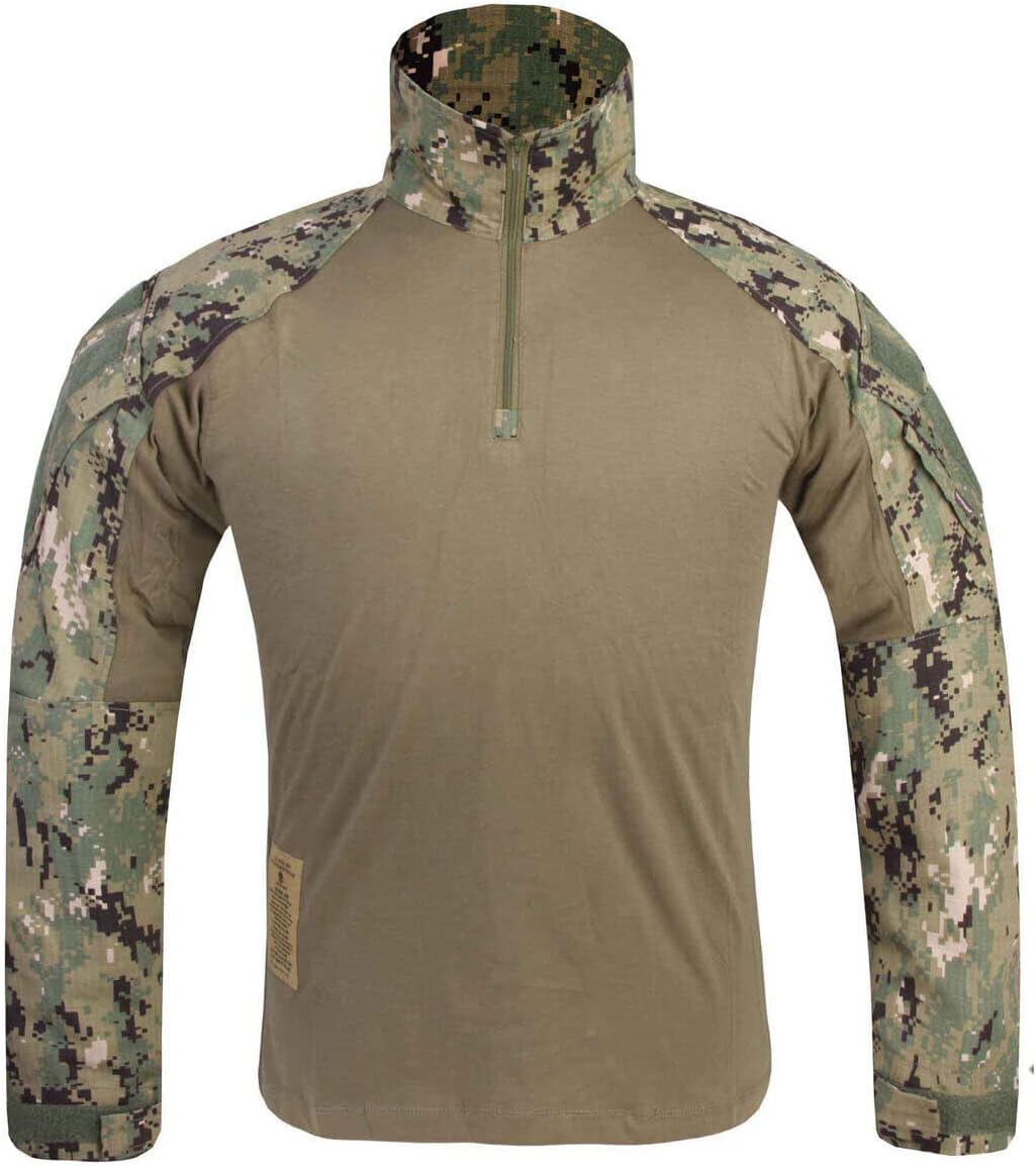 EMERSONGEAR Gen3 Uniform,Military Painball Suit,Army Airsoft Combat BDU Pants Shirt with Knee Pads