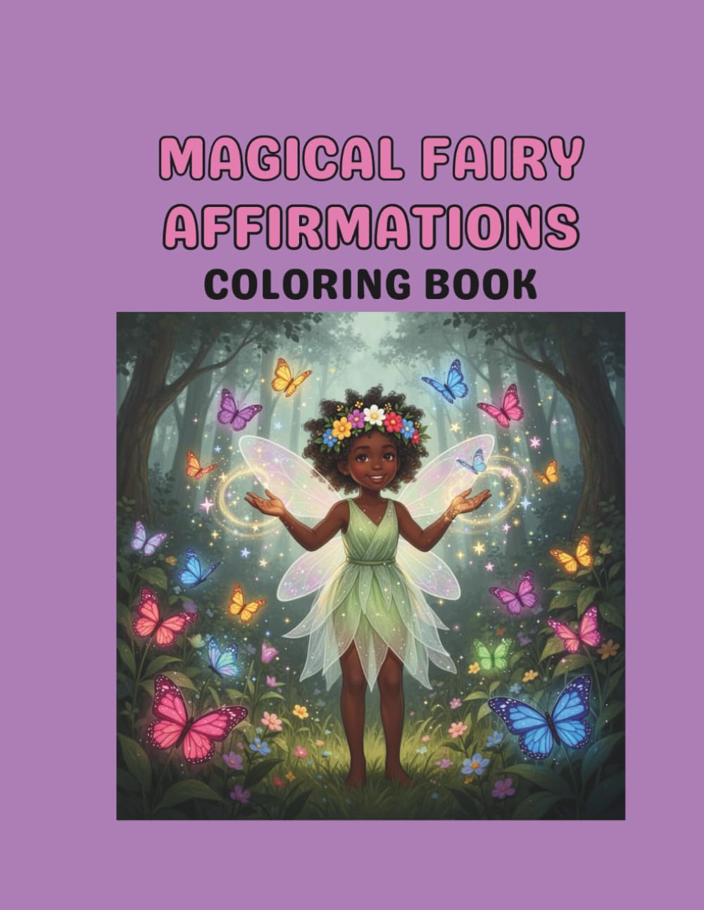 Magic Fairy Affirmations Coloring Book
