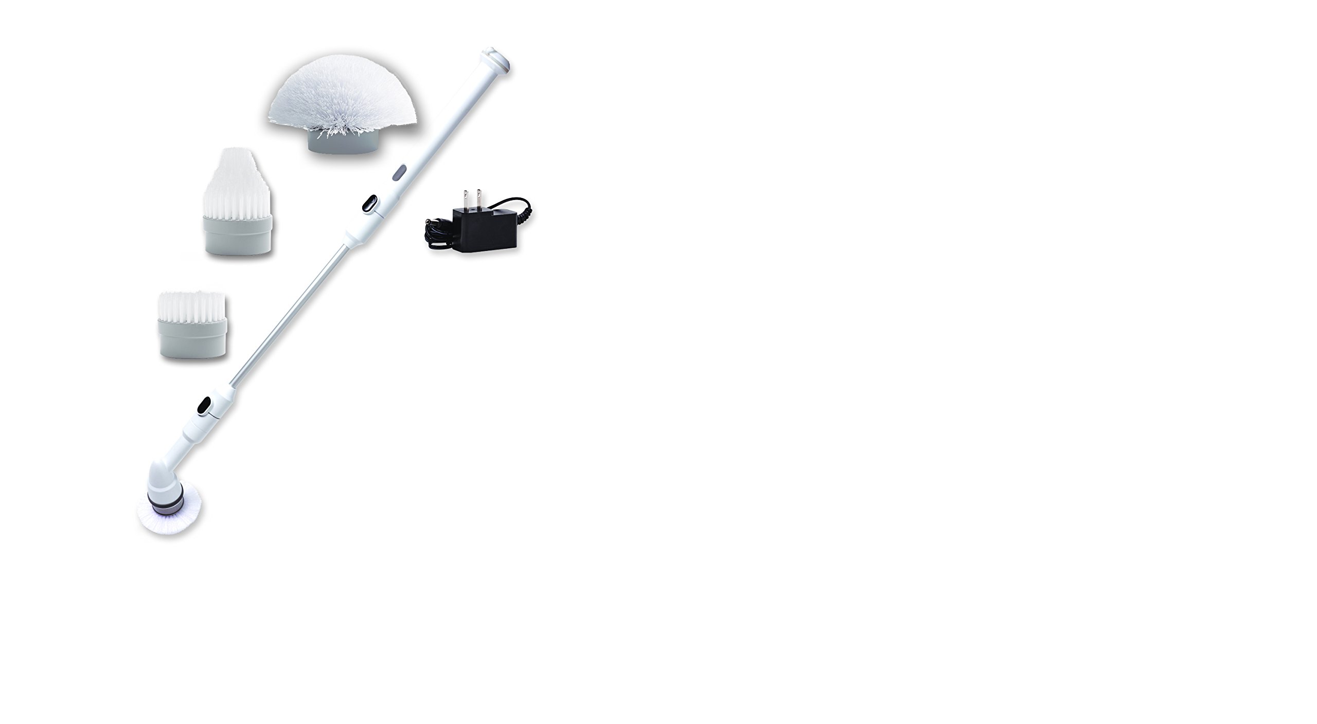 Turbo Scrub 360° - Cepillo portátil giratorio, para limpiar cualquier superficie -