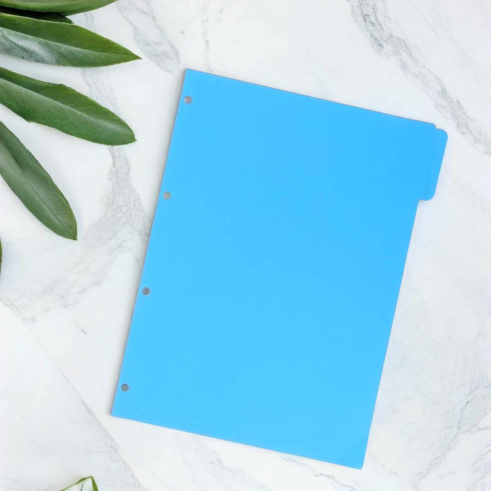 Intercalaires de Papier Colorés pour Cahier, 10 Lots, Pages de Séparation