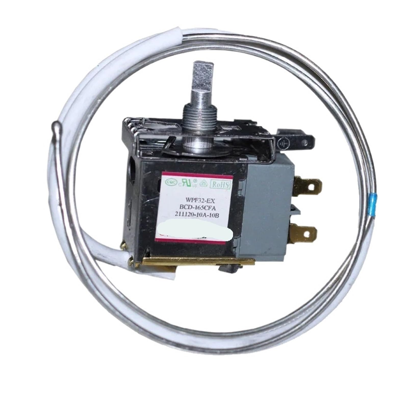 Fkymx 1Pcs Thermostat Wpfe29a-L Wpfe32b-L Wpf29s-Ex Wpf32-Ex Temperature Control Freezer Thermostat，Compatible For Aucma，Freezer Bcd165cfa