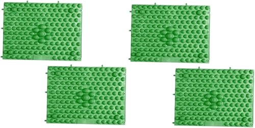 Healifty 4 piezas Regalos para papá papá Regalos Piernas Masaje Mat Foot Massagers Manual Foot Massagers Outdoor Game Mat masajeador de pies
