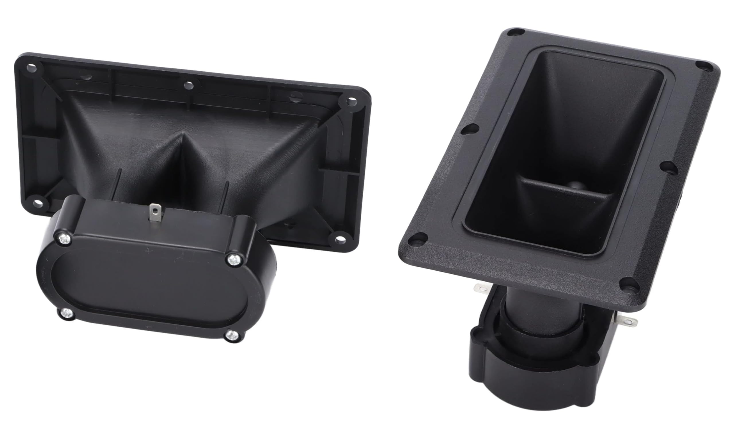 TECH-UNIQUE Automotive Line Super Piezo Tweeter, 300W, 8 Ohms, Dual Cone, High-Power Heavy-Duty Car Audio Speaker System, 2 Pack-image-44