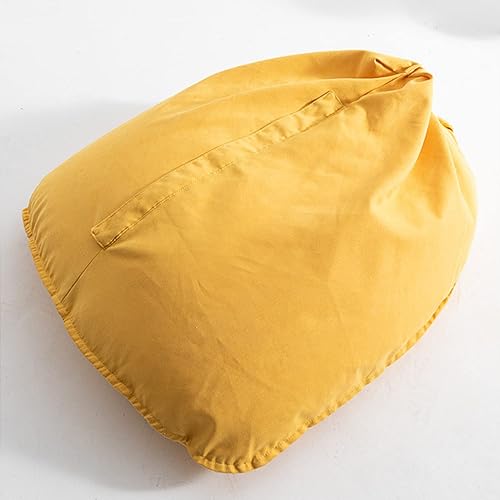 Miniatura 6 de ArtsPavilion Funda para puf solo sin relleno, almacenamiento de animales de peluche, lavable y suave, funda para sillas de puf de lino suave,